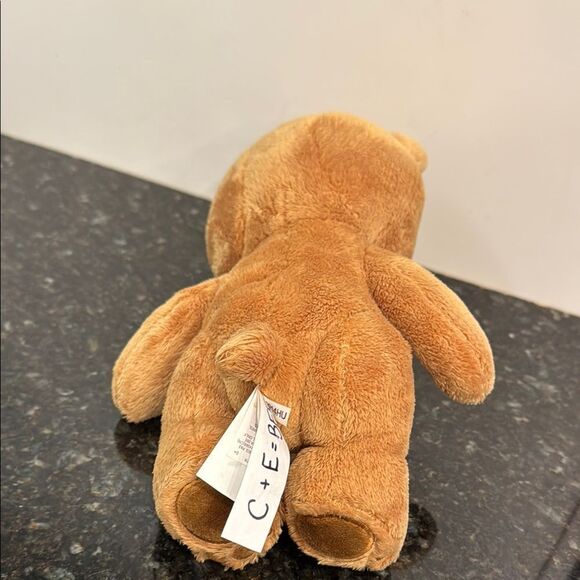 Gund Kraft Peanut Butter Bear Red Bow 10” Retired Limited Edition - Picture 6 of 10